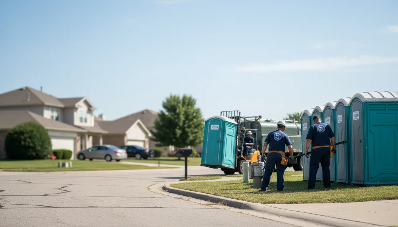 Porta Potty Rental in Summerfield, TX near me